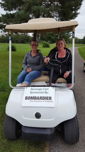 Bombardier Beverage Cart